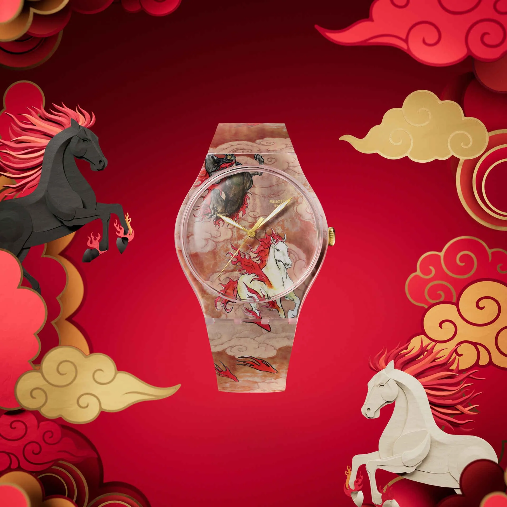 'RIDING THE CLOUDS' at Swatch